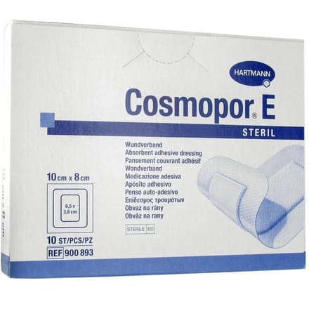Cosmopor E Verband Steriel Adhesive 10 x 8 cm Pleister