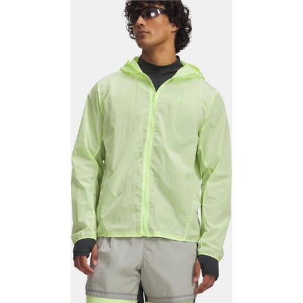Under Armour Explor Trail Run WindShell Hardloopjas Heren-lichtgroen, neongroen