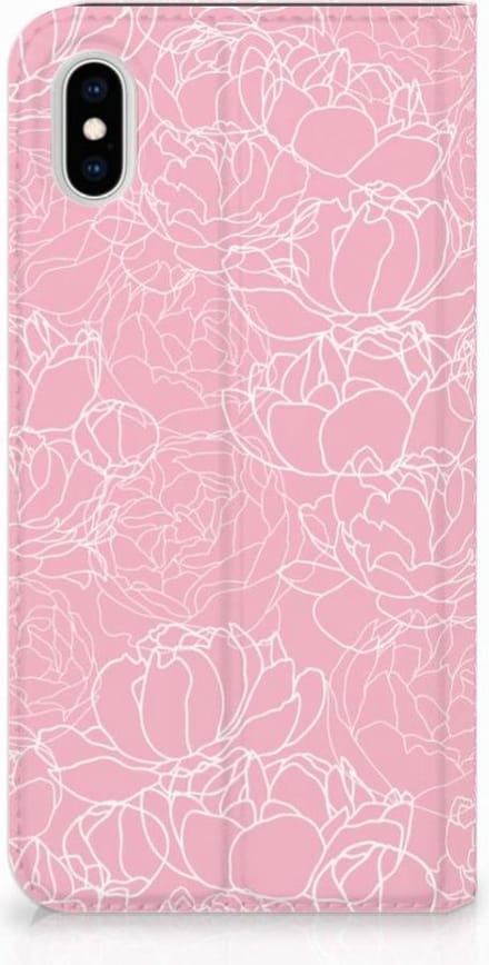 Apple iPhone Xs Max Smart Cover White Flowers