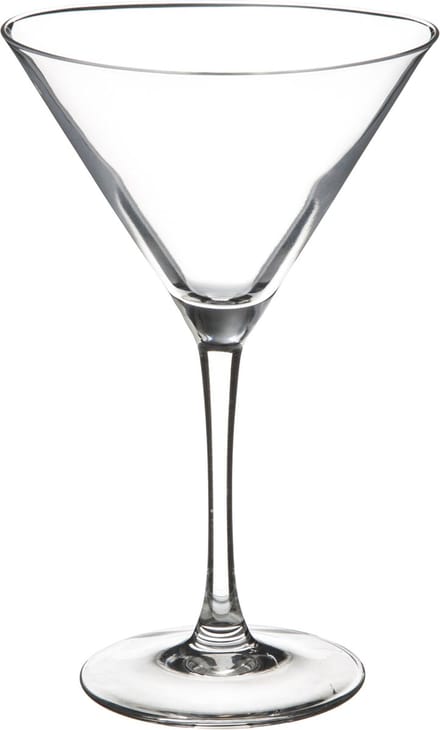 Cocktailglazen set - gin/martini/blue hawaii glazen - 12x stuks