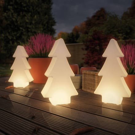 Plug & Shine LED-lichtobject Tree IP67 3000K 2W Wit