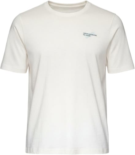 OMBRE T-shirt - Regular Fit - Korte Mouw - Geen Sluiting Wit M