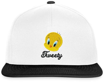 Looney Tunes Tweety Portret Borduurwerk Snapback cap