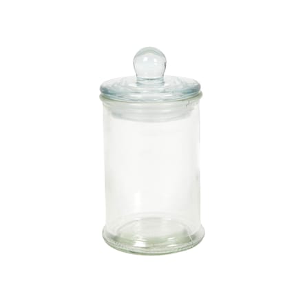 Voorraadpot glas knop  ø6*11cm 150ml