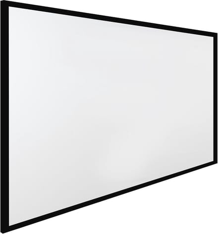Groot projectiescherm 120 inch projector 16:9 projector, frame van aluminiumlegering, projectorscherm voor outdoor videoprojectoren huis