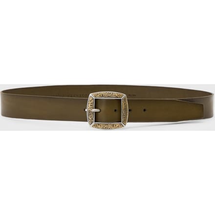 John Varvatos 34mm - Mercer Filigree Olive Größe: W32 | Gürtel Outlet | Herren | Grün