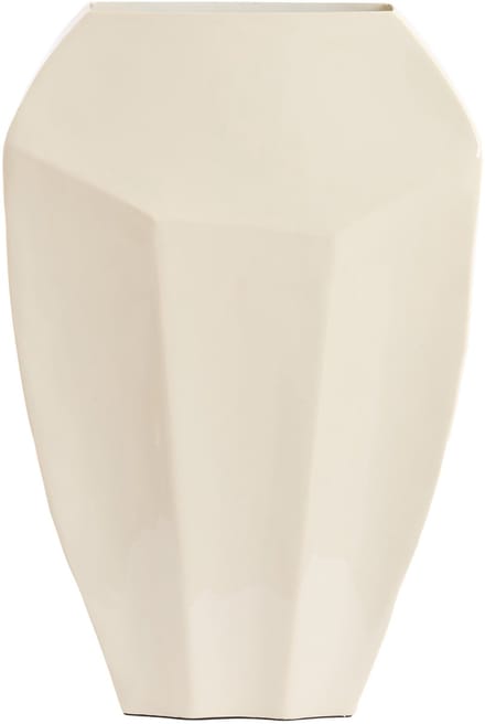 Light&living Vaas deco 30x13x45 cm CORDOBA glans crème