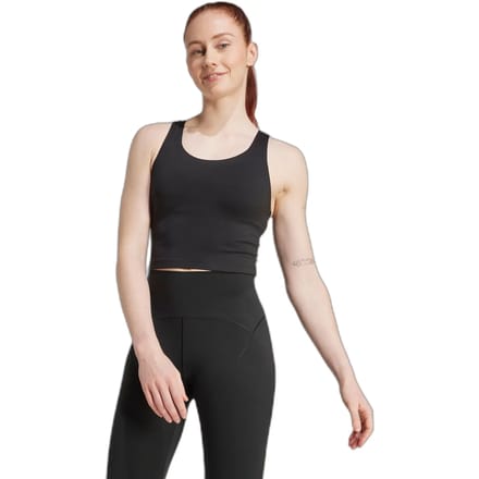 Adidas Performance Adidas All Me Medium Support Tanktop-Beha - Dames - Zwart