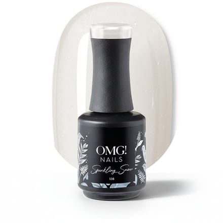 Limea Gellak 116 Sparkling Snow 15ml - Gel nagellak - witte Gel lak - OMG - Professional Salon Quality