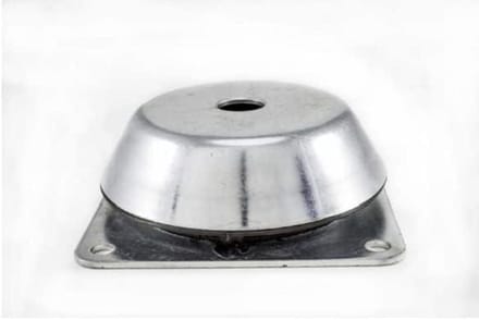 Machinevoeten - Trillingsdempers - Apparatuur Stabiliseren - Optimale Isolatie - 2 stuks M10 - Zwart