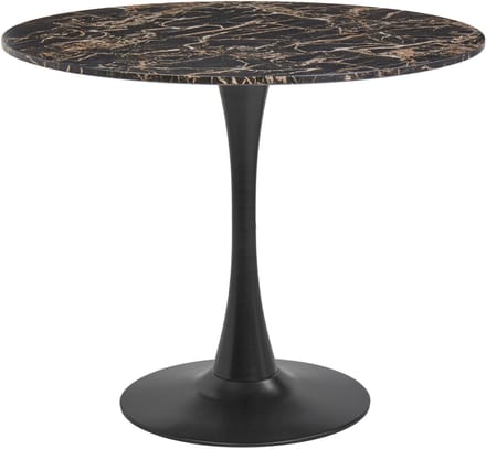 BOCA - Ronde eettafel - Marmer-look - 90 cm - MDF