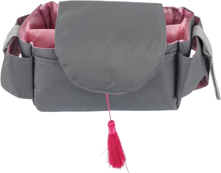Luier Organizer - Baby Organizer - Draagbare Luiertas - Lichtgewicht Ontwerp - 30x19cm - Zwart