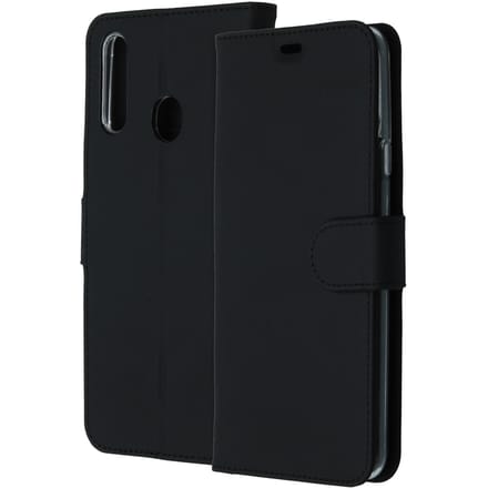 Accezz Hoesje - Geschikt voor Samsung Galaxy A20s - Wallet Softcase Bookcase - Zwart