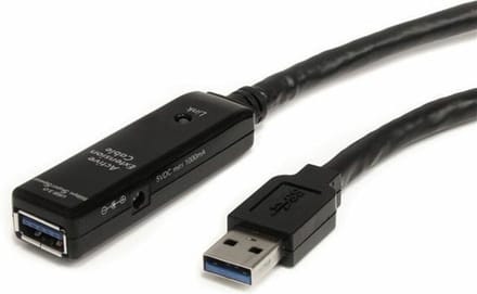 StarTech 5m USB 3.0 Actieve Verlengkabel - M/F