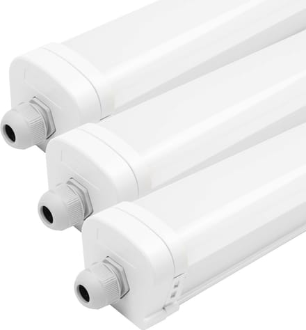 Ledvion - 3X LED TL Armatuur - 150CM - 48W - 6500K - IP65