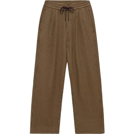 Casual broek KnowledgeCotton Apparel Ozone Houndtooth
