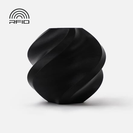 Bambu Lab PLA Basic REFILL – Zwart 1.75 mm | Makkelijk te Printen & Biologisch Afbreekbaar | Geschikt voor AMS/AMS Lite