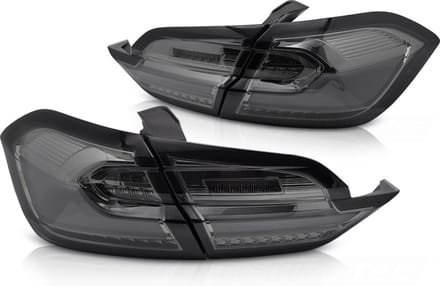Achterlichten voor FORD FIESTA MK8 2017-2021 – Hatchback - LED smoke