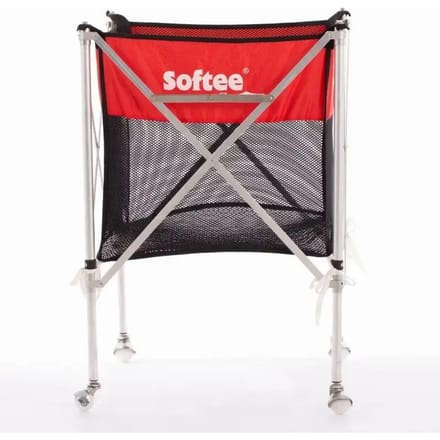 Softee Aluminium + Net Opvouwbare Balwagen Rood 89x58.5x58.5 cm