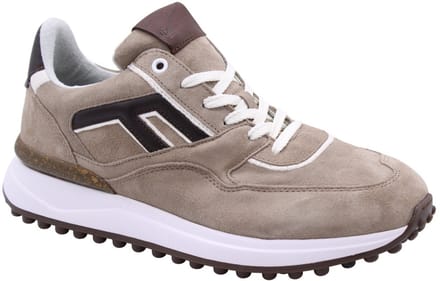Floris Van Bommel Sfm-10223 Noppi Sneakers - Leer - Heren - Beige - Maat 42⅔