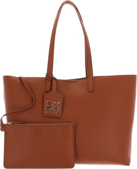 DKNY Leren Shopper Milan Prk Slope Bag Cognac Terracotta