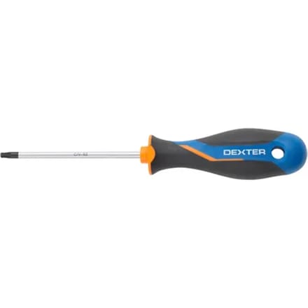 Dexter Torx Schroevendraaier - T25 - 100mm - Softgrip