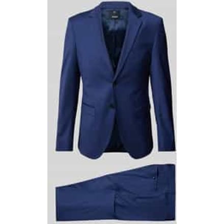 Slim fit pak van wolmix model 'Damon Gun'