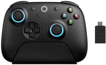 8BitDo Ultimate 2 Wireless 2.4G - TMR - RGB - Black - Wireless Controller - PC