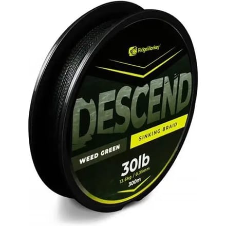 RidgeMonkey Descend Sinking Braid 300m 0.35 mm 30 lbs