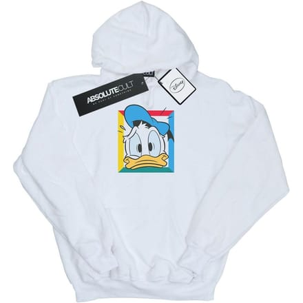 Disney Jongens Donald Duck Panicked Hoodie (Wit)