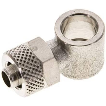 8x6 & G1/8'' Vernikkeld Messing Banjobout Opsteekkoppeling [2 Stuks]