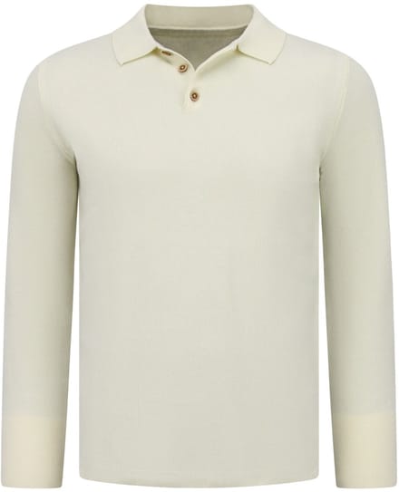 Trui Heren - Nette Mannen Truien met Polo Kraag - 536 - Beige