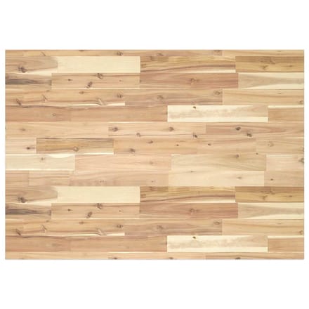 vidaXL - Bureaublad - 120x70x2 - cm - onbehandeld - massief - acaciahout