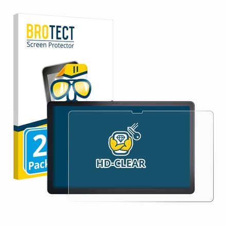 BROTECT - Screenprotector voor Lenovo Tab P11 Plus - Folie Beschermfolie transparant 2 Stuks