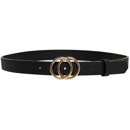 Only Kledingriem Onlrasmi Pu Jeans Belt 15185213 Black/shiny Gold