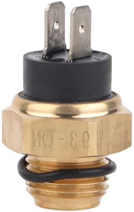 Koelventilator Thermoschakelaar - Radiator Temp Control - Motortemperatuur Beheer - Directe Vervanging - 4.4 x 2.1 cm - Geel Zwart