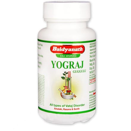 Yograj Guggulu (120 tabblad), Yograj Guggulu, Baidyanath