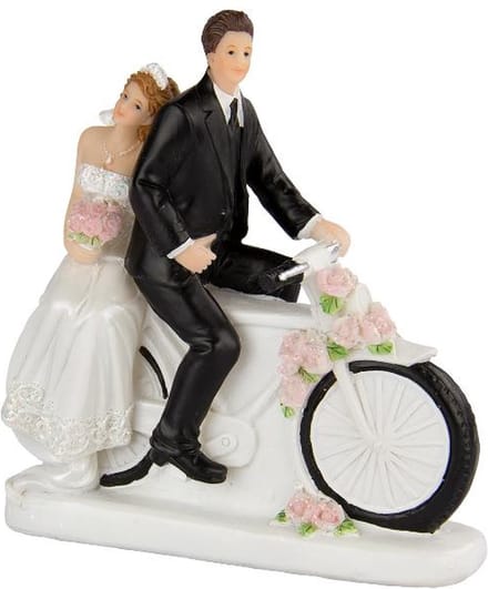 Folat - Trouwfiguurtje op Fiets/stk