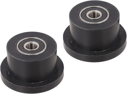 Ketting Katrol - Roeimachine Lager - Fitness Training - 8mm Binnendiameter - 46mm Buitendiameter - Zwart