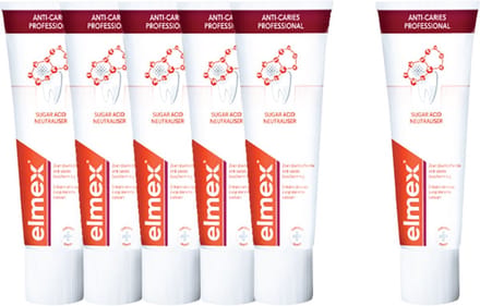 Elmex Tandpasta Anti-Caries Professional (6 x 75ml)