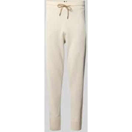 Regular fit sweatpants van een mix van katoen en scheerwol, model 'IDRICO'