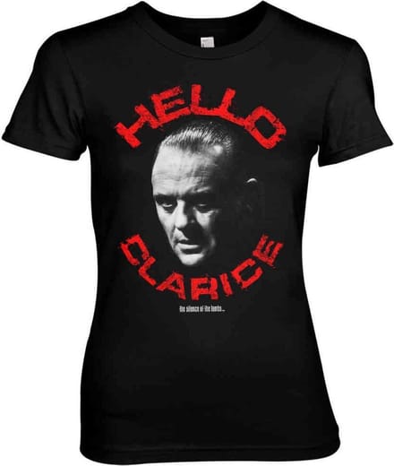 The Silence Of The Lambs Dames Tshirt -M- Hello Clarice Zwart