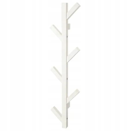 IKEA TJUSIG Wandkapstok Wit 78 cm - Stijlvol en Duurzaam