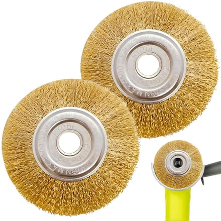 Set van 2 Metalen Borstels voor Voegen en Onkruidverwijdering
