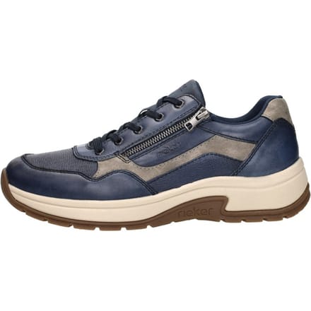 Rieker Sneakers - Heren - Blauw - Maat:45
