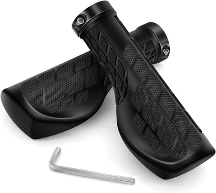 Ergonomische Fietsstuurgrepen MTB - Antislip Rubber - Universeel 22mm