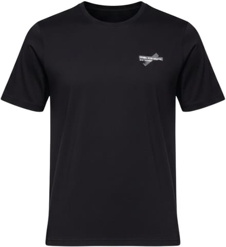 OMBRE T-shirt - Regular Fit - Korte Mouw - Geen Sluiting Zwart S