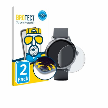BROTECT - Screenprotector voor Pebble Round 2 - Folie Beschermfolie matte volledig dekking 2 Stuks