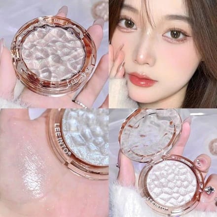 Palette de Contour à reflets scintillants, brillant naturel, éclaircissant, maquillage pour le visage, cosmétiques blanc