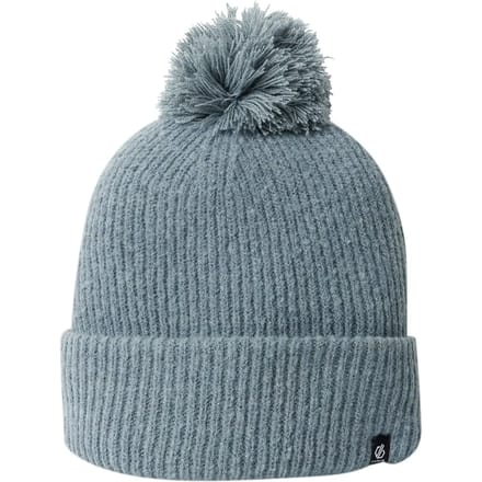 Maya gebreide beanie muts met pompon voor dames